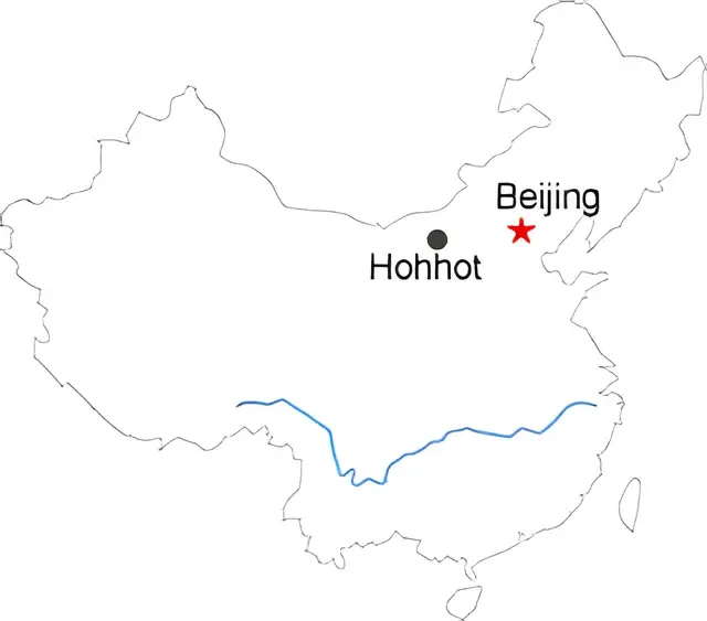 4-Day Beijing Inner Mongolia & Baotou Round Trip By High Speed Train Route overview
