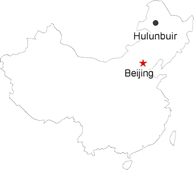 Beijing Hulunbeier Folk Culture 4 Day Tour Route overview
