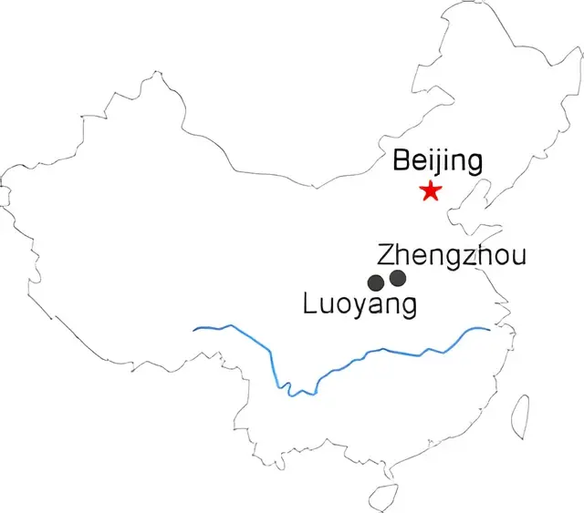 Beijing Zhengzhou Shaolin Luoyang 3 Day Round Trip Tour (High-speed Train Tour) Route overview