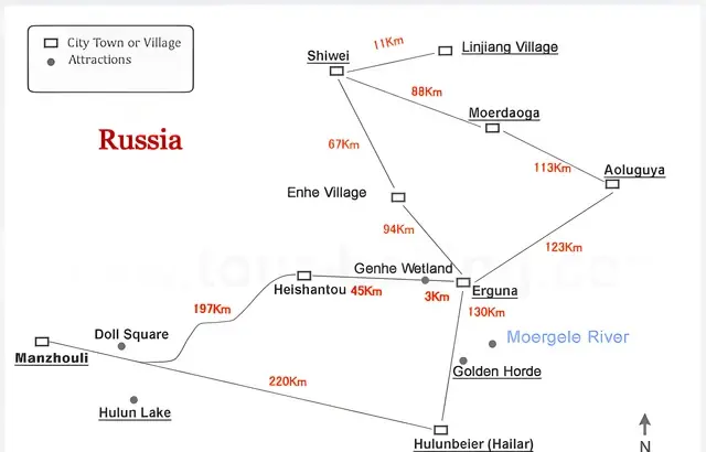 NE Map