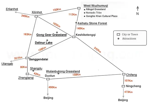 East Map