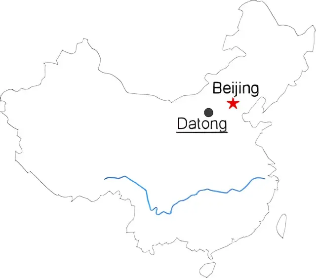 Beijing Datong 4 Day Round Trip By High Speed Train Route overview
