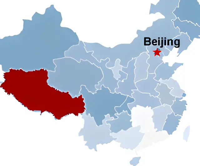 Rebkong Labrang Langmusi 7 Day Trip Route overview