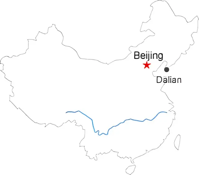 Cruise Port to Dalian Day Tour Route overview