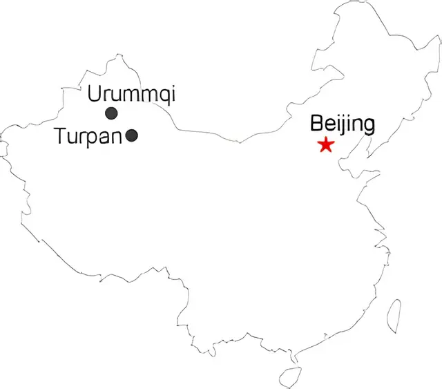 Turpan Silk Road 2-Day Tour from Urumqi Route overview