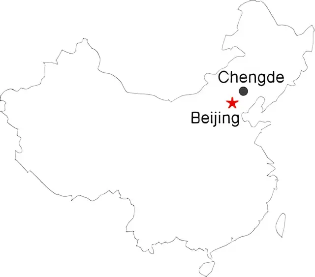Beijing - Chengde 2 Day Tour by car or van Route overview