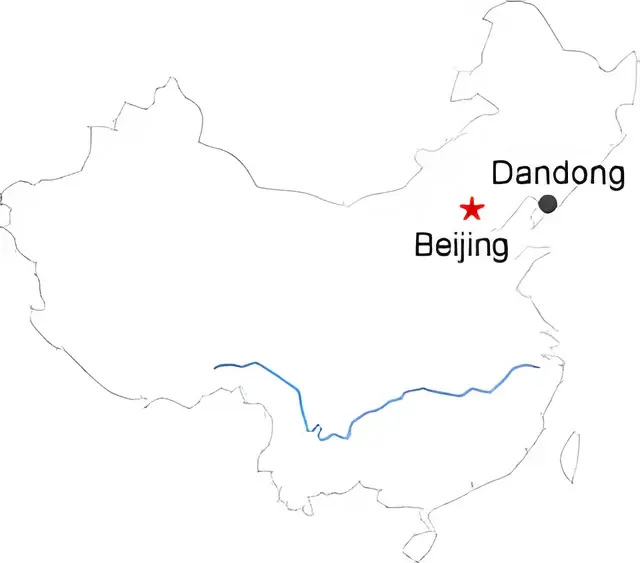 Beijing Dandong Tour (North Korean Border Glimpse Tour) Route overview