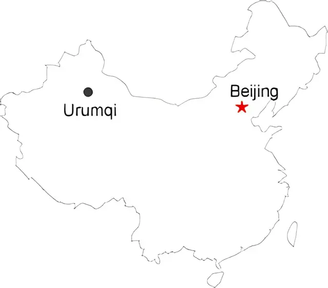 Urumqi Highlight Day Tour Route overview