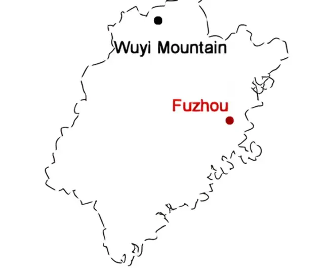 Fujian Map