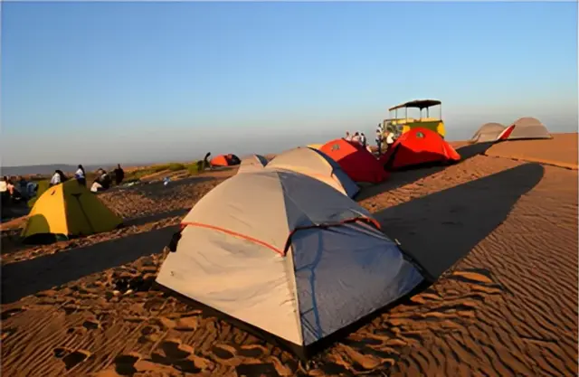 Trek on Tengger Desert