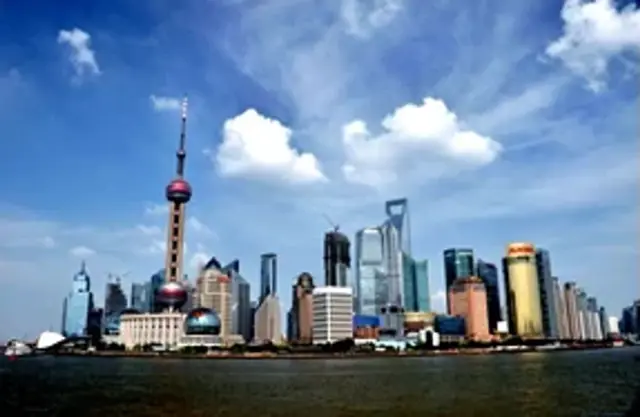 Pudong Skyline in Shanghai