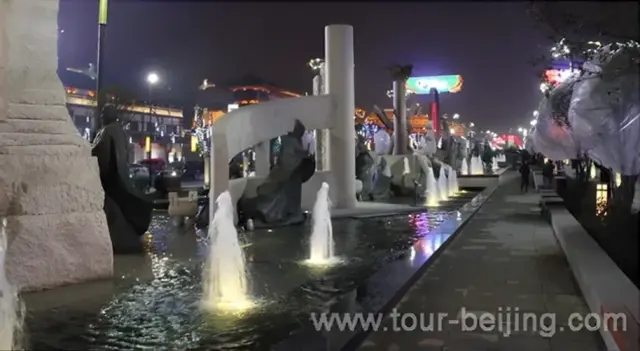 9-themed groups of statues