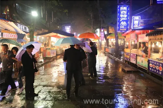 The Muslim Street behind Drum Tower