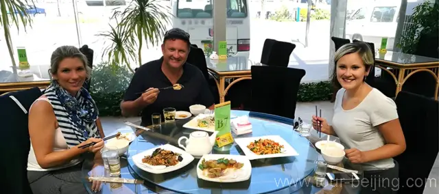 Chinese lunch at local restaurant