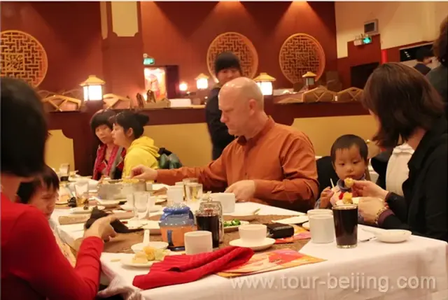 Having Dumpling Dinner