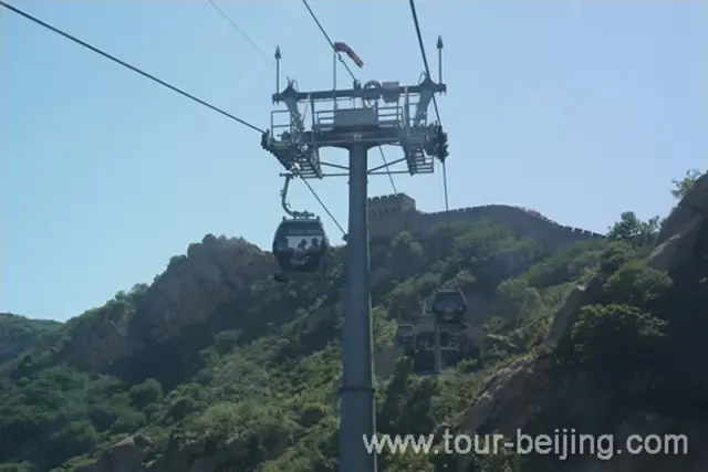 Cable Car up to Tower No. 8 at Badaling