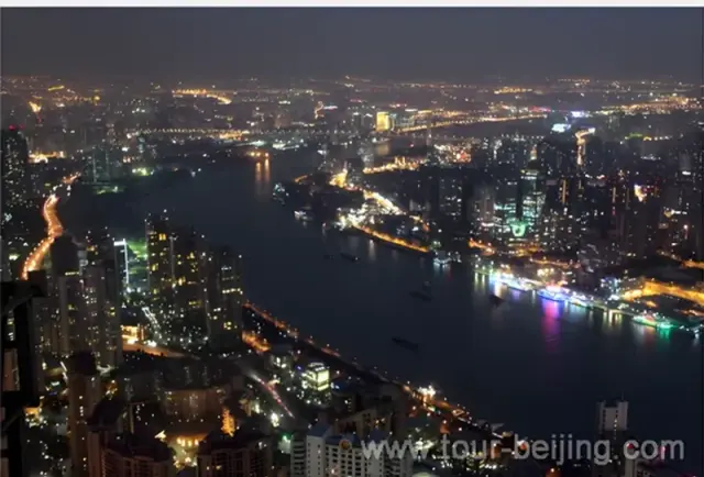 Huangpu River Viewed from Jin Mao Tower