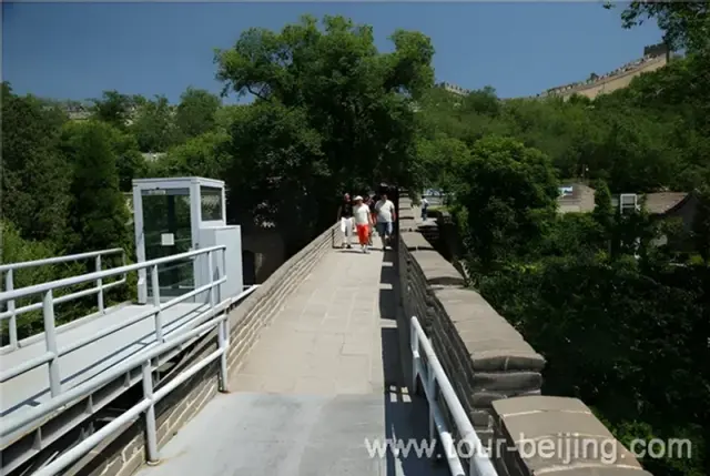 Wheelchair-friendly path leading to the Wall