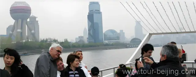 Cruising on Huangpu River