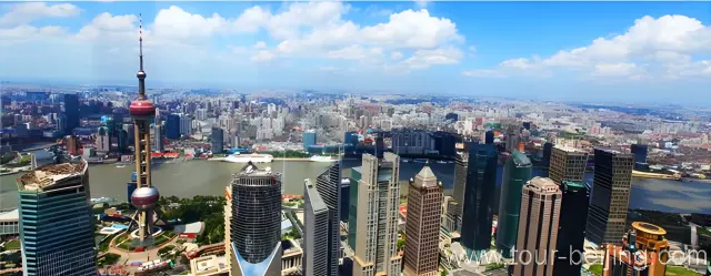 Viewed from Jinmao Tower