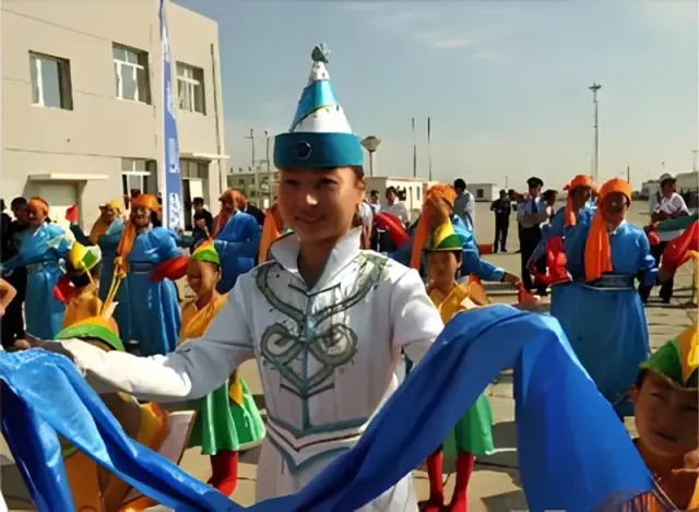 a welcoming ceremony
