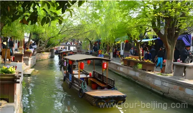 Boating on the canals