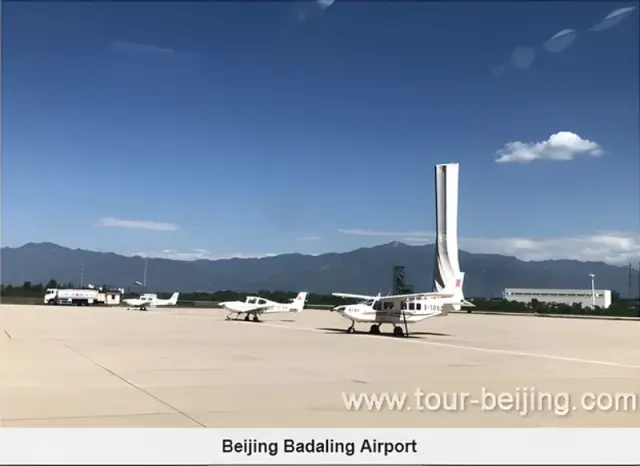 Flying over Mutianyu Great Wall