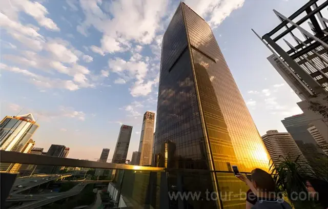 The Central Business Center in Beijing