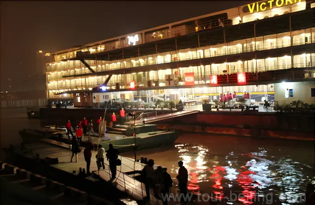 On Board a Plush Cruise Ship
