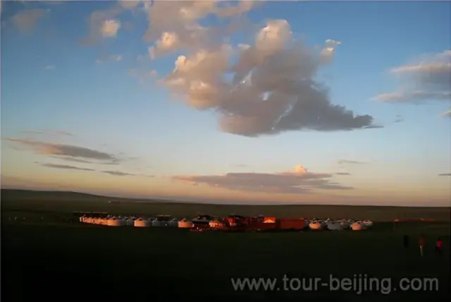 Sunrise Glow over Xilamuren Grassland