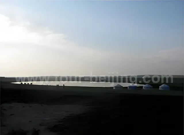 sunrise on the grassland