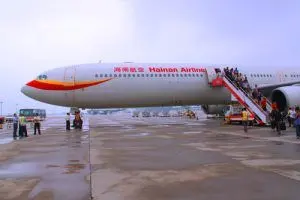 Arrival at Xian Airport
