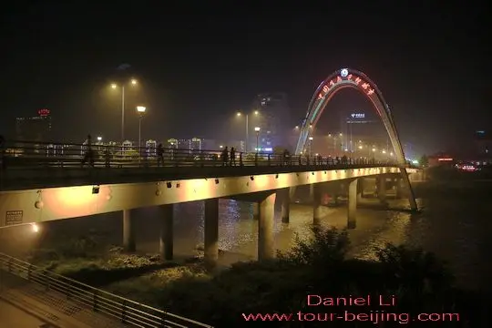 The light bridge in Ya'an