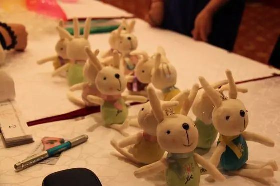 Each particpant will get a new year gift - a plush rabbit toy, bringing you luck in the rabbit year of 2011.
