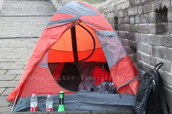 Sleeping on the Great Wall, Camping on the Great Wall
