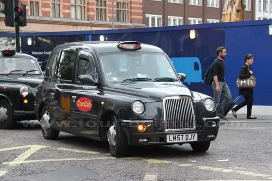 A black cab