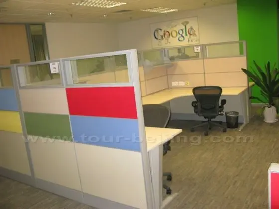 A glimpse of a Goolgle office