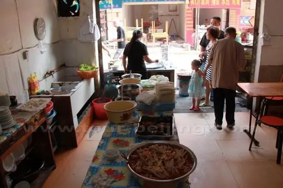 A place for local food.