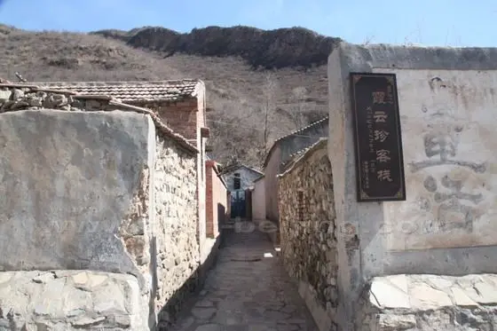 A side lane branching from the main street