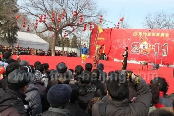 Acrobatics Show on the stage