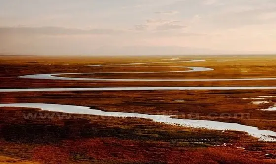 Autumn Scenery at Bayinbuluke Grasslands Xinjiang