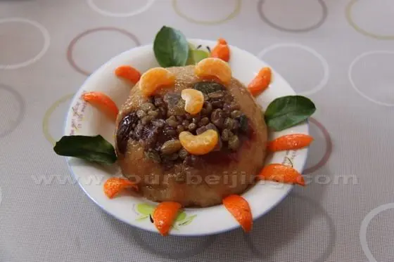 Babaofan (Eight-Treasure Rice), a sweet and sticky Chinese New Year rice