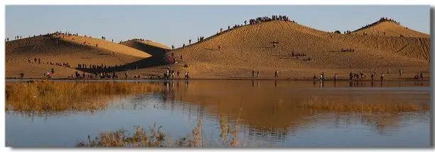 Badain Jaran Desert boasts the highest stationary dunes in the world