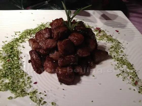 Beef with Green Lemon and Sea Salt
