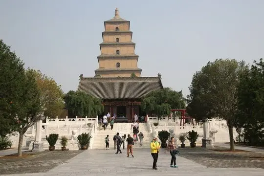 Big Wild Goose Pagoda and Daci’en Temple