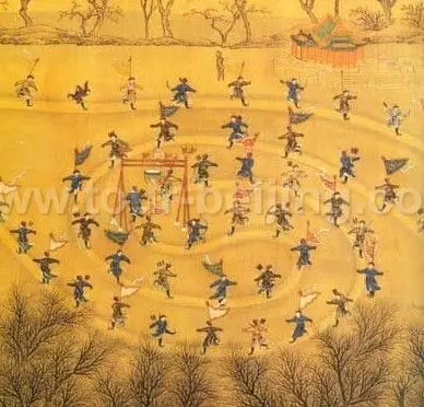 Bingxi (Ice Playing) Ceremony in Qing Dynasy