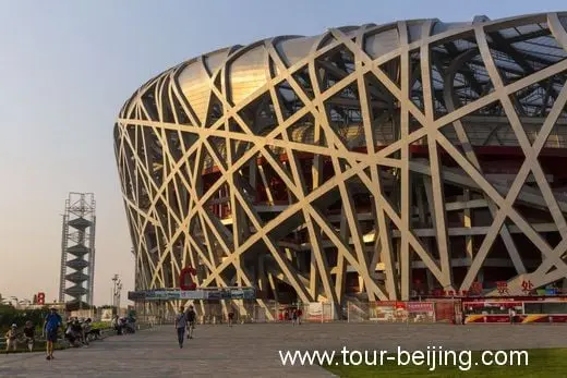 A Closer Look at the Steel Structure of the Bird's Nest