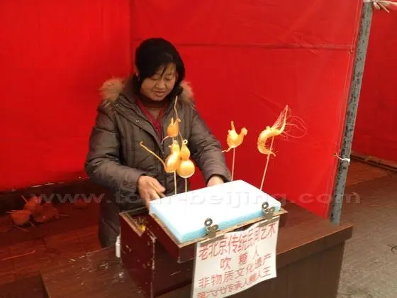 Blowing Candy Figurines