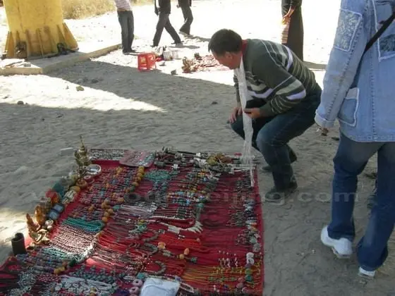 Buying Souvenirs in Lhasa