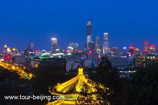Looking at the east: Beijing CBD